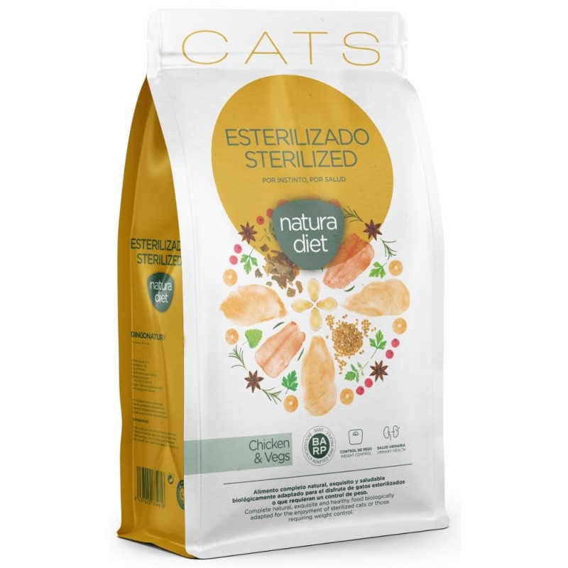 Natura Diet Cat Sterilized Chicken 1,5Kg ΓΑΤΕΣ Natura Diet Cat Sterilized Chicken 1,5Kg ΓΑΤΕΣ