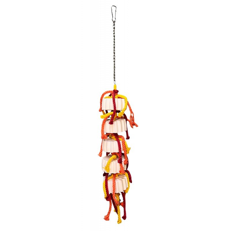 Παιχνίδι για πουλιά Prince Rope Bird Toy Calcium ΠΟΥΛΙΑ Παιχνίδι για πουλιά Prince Rope Bird Toy Calcium ΠΟΥΛΙΑ