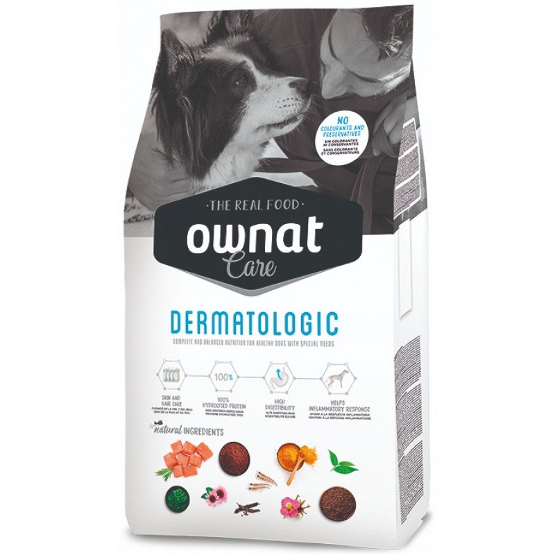 Ownat Care Dog Dermatologic 3kg για σκύλους με Δερματολογικές ευαισθησίες. ΣΚΥΛΟΙ Ownat Care Dog Dermatologic 3kg για σκύλους με Δερματολογικές ευαισθησίες. ΣΚΥΛΟΙ