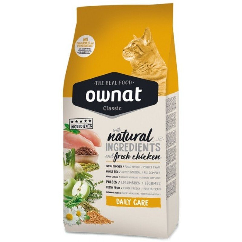 Ownat Cat Classic Daily Care 4Kgr ΓΑΤΕΣ Ownat Cat Classic Daily Care 4Kgr ΓΑΤΕΣ