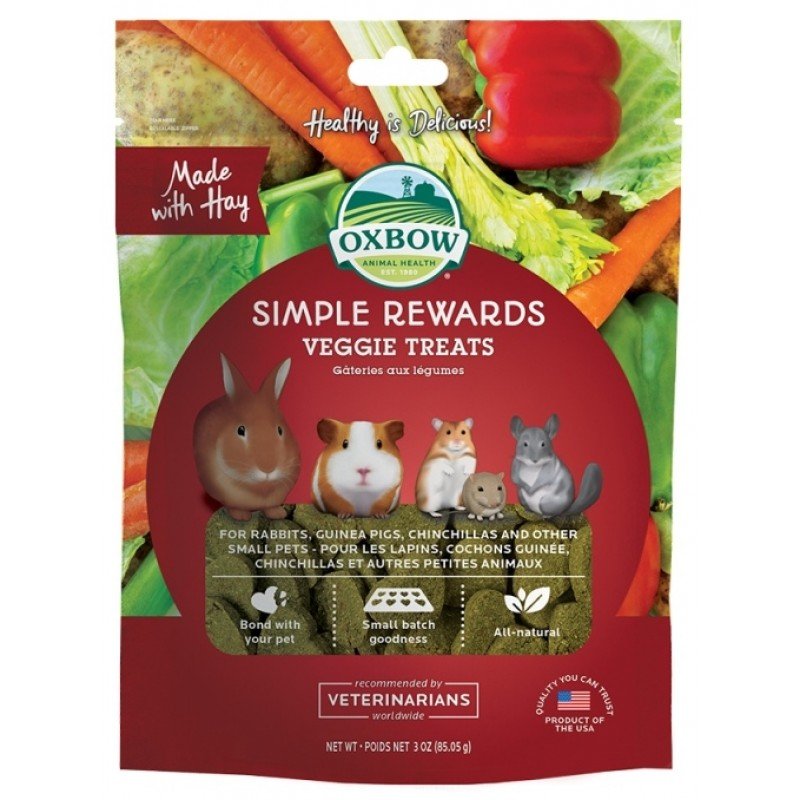 Λιχουδιές Τρωκτικών Oxbow Simple Rewards Λαχανικά 8gr ΜΙΚΡΑ ΖΩΑ - ΚΟΥΝΕΛΙΑ