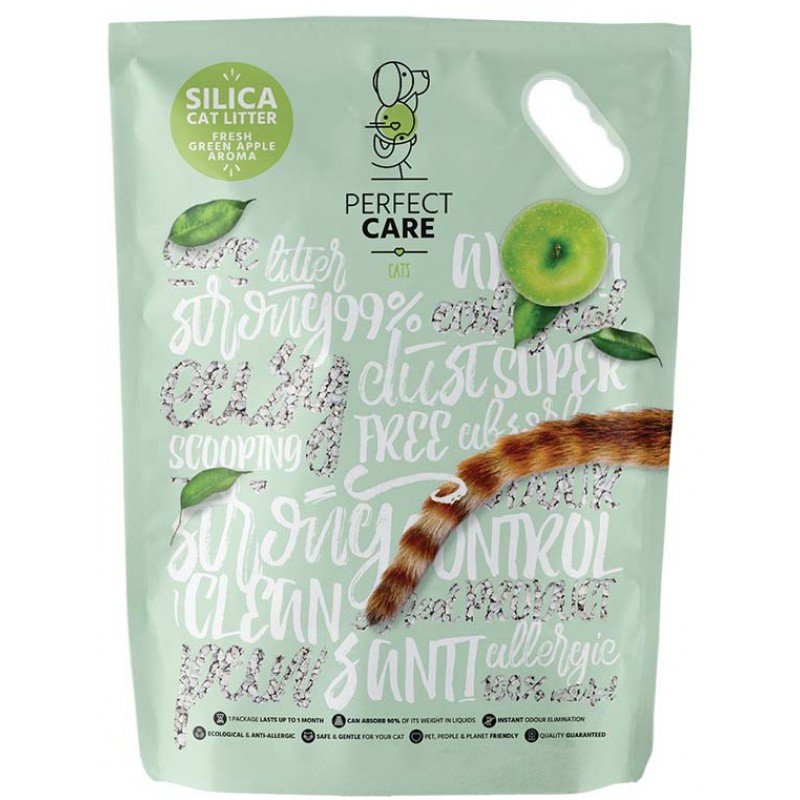 Κρυσταλλική Άμμος Perfect Care Cat Silica Μήλο 15lt (6,1kg) ΓΑΤΕΣ Κρυσταλλική Άμμος Perfect Care Cat Silica Μήλο 15lt (6,1kg) ΓΑΤΕΣ