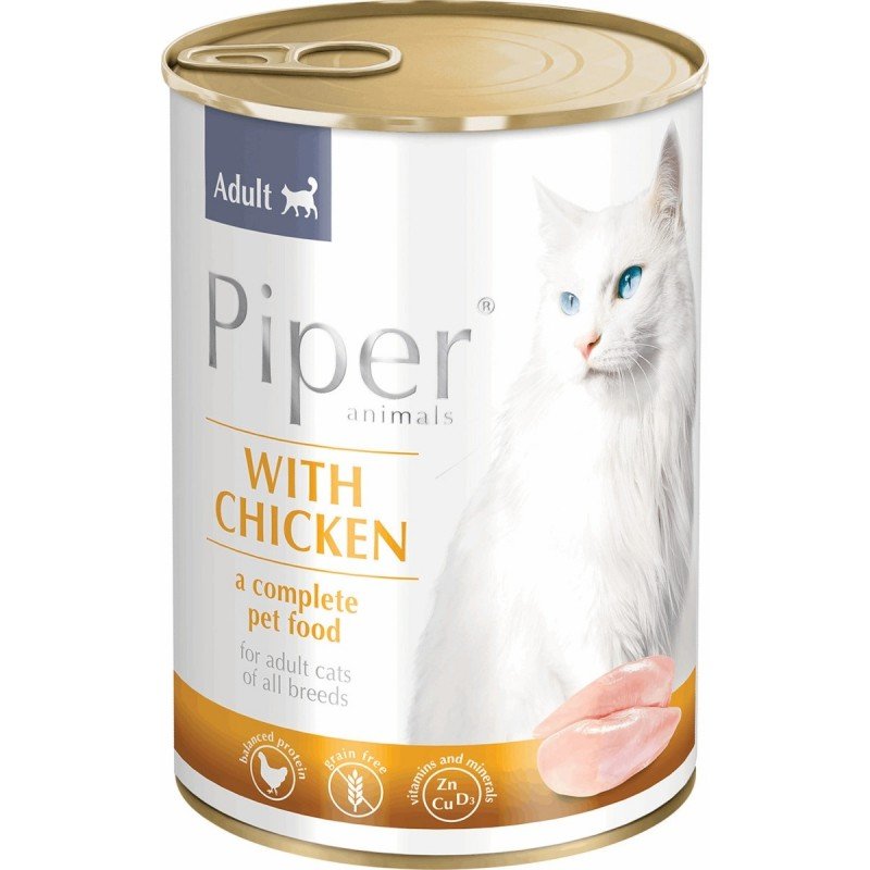 Κονσέρβα Γάτας Adult Chicken (Κοτόπουλο) Can 400gr ΓΑΤΕΣ