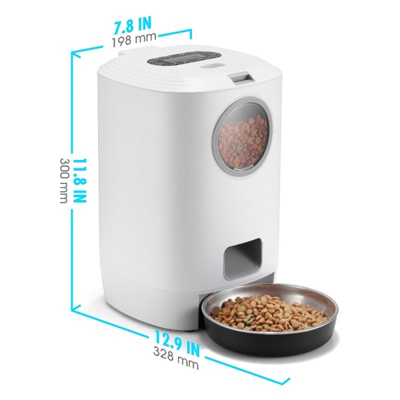 Αυτόματη Ηλεκτρονική Ταΐστρα Pet Feeder 4,5L ΜΠΟΛΑΚΙΑ-ΤΑΙΣΤΡΕΣ Αυτόματη Ηλεκτρονική Ταΐστρα Pet Feeder 4,5L ΜΠΟΛΑΚΙΑ-ΤΑΙΣΤΡΕΣ