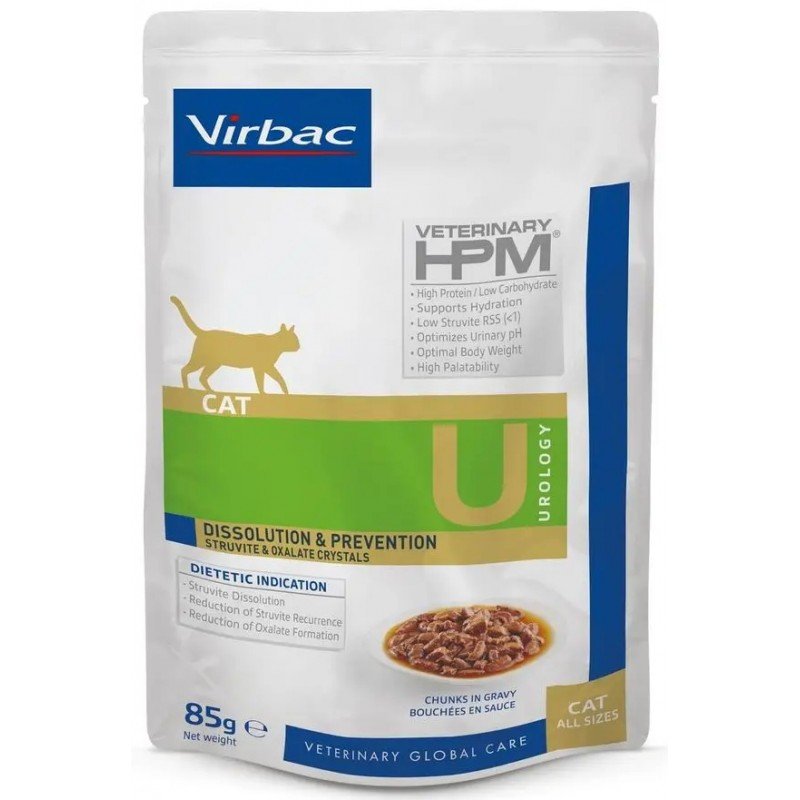 Virbac Cat Urology Dissolution and Prevention 12x85gr ΓΑΤΕΣ Virbac Cat Urology Dissolution and Prevention 12x85gr ΓΑΤΕΣ