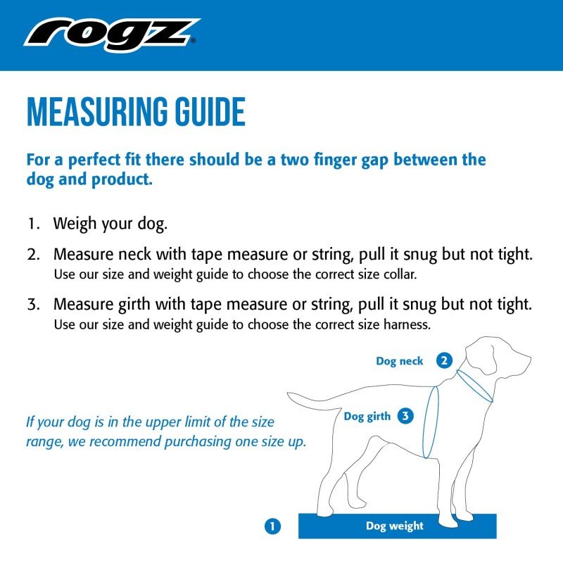 Σαμαράκι Σκύλου RogzFast Fit Blue Medium 2x52cm ΣΚΥΛΟΙ