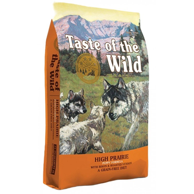 Taste of the Wild High Prairie Puppy 12,2kg + 2kg Δώρο ΞΗΡΑ ΤΡΟΦΗ ΣΚΥΛΟΥ