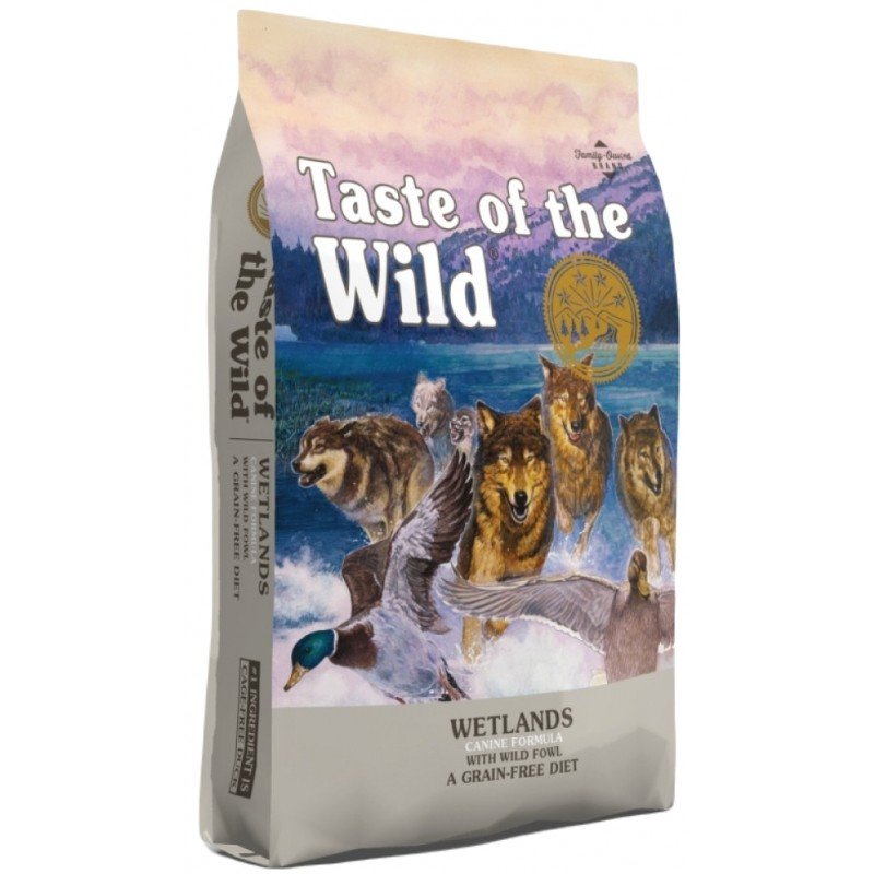 Taste of the Wild Wetlands Canine 12,2kg + 2KG ΔΩΡΟ ΞΗΡΑ ΤΡΟΦΗ ΣΚΥΛΟΥ