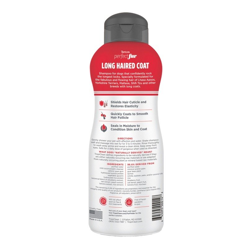 Tropiclean Long Hair Coat Shampoo 473ml ΒΟΥΡΤΣΕΣ- ΠΕΡΙΠΟΙΗΣΗ - ΣΑΜΠΟΥΑΝ Tropiclean Long Hair Coat Shampoo 473ml ΒΟΥΡΤΣΕΣ- ΠΕΡΙΠΟΙΗΣΗ - ΣΑΜΠΟΥΑΝ
