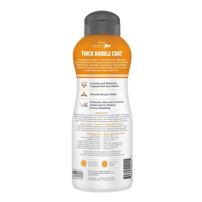 Tropiclean Thick Double Coat Shampoo 473ml ΒΟΥΡΤΣΕΣ- ΠΕΡΙΠΟΙΗΣΗ - ΣΑΜΠΟΥΑΝ Tropiclean Thick Double Coat Shampoo 473ml ΒΟΥΡΤΣΕΣ- ΠΕΡΙΠΟΙΗΣΗ - ΣΑΜΠΟΥΑΝ