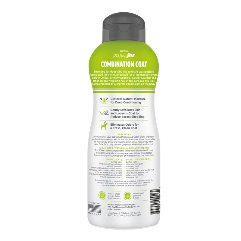 Tropiclean Combination Coat Shampoo 473ml ΒΟΥΡΤΣΕΣ- ΠΕΡΙΠΟΙΗΣΗ - ΣΑΜΠΟΥΑΝ Tropiclean Combination Coat Shampoo 473ml ΒΟΥΡΤΣΕΣ- ΠΕΡΙΠΟΙΗΣΗ - ΣΑΜΠΟΥΑΝ