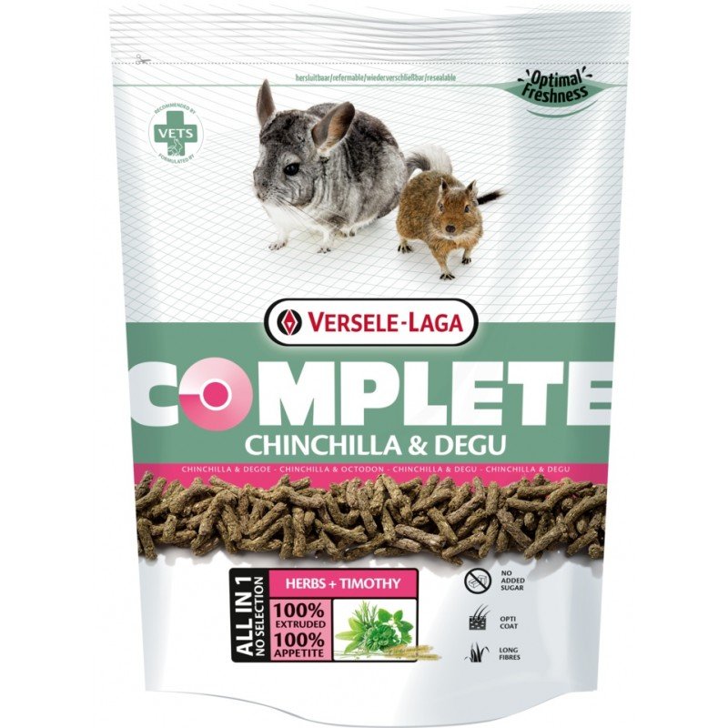 Versele-laga Chinchila and Degu Complete 500gr ΤΡΟΦΕΣ ΓΙΑ ΧΑΜΣΤΕΡ Versele-laga Chinchila and Degu Complete 500gr ΤΡΟΦΕΣ ΓΙΑ ΧΑΜΣΤΕΡ
