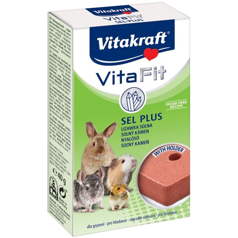 Vitakraft Sel Plus Πέτρα με αλάτι για όλα τα τρωκτικά 40gr ΤΡΟΦΕΣ ΚΟΥΝΕΛΙΩΝ Vitakraft Sel Plus Πέτρα με αλάτι για όλα τα τρωκτικά 40gr ΤΡΟΦΕΣ ΚΟΥΝΕΛΙΩΝ