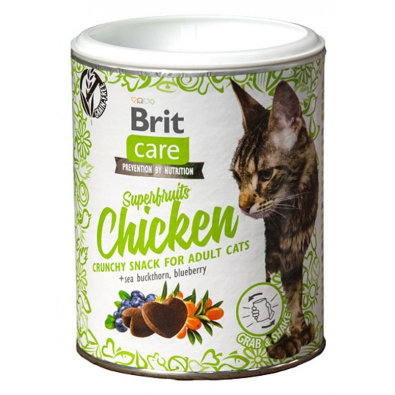 Λιχουδιές Brit Care Cat Superfruit Chicken 100gr ΛΙΧΟΥΔΙΕΣ ΓΑΤΑΣ