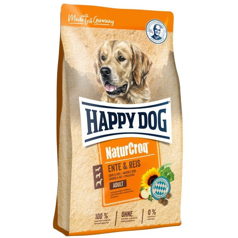 HAPPY DOG NATURCROQ DUCK & RICE 12Kg ΞΗΡΑ ΤΡΟΦΗ ΣΚΥΛΟΥ HAPPY DOG NATURCROQ DUCK & RICE 12Kg ΞΗΡΑ ΤΡΟΦΗ ΣΚΥΛΟΥ