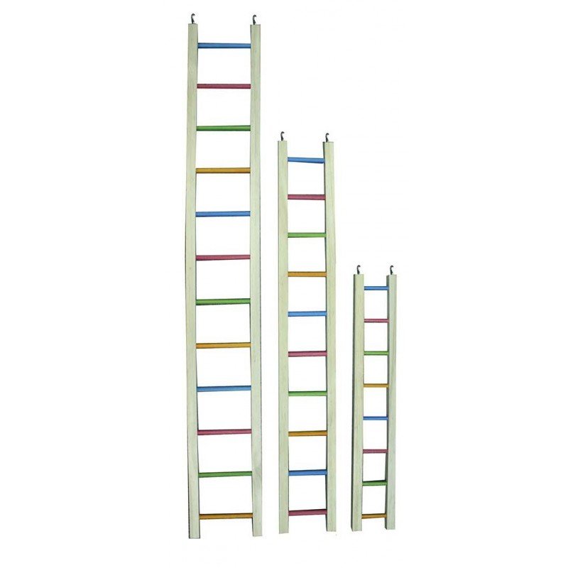 Παιχνίδι Αναρρίχησης Πουλιών Wooden Ladder Multicolor 92cm ΠΟΥΛΙΑ
