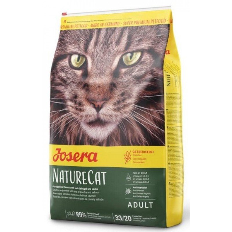JOSERA NATURECAT GRAIN FREE 10KG + Δώρο Αμμος Olysand 5kg ΓΑΤΕΣ JOSERA NATURECAT GRAIN FREE 10KG + Δώρο Αμμος Olysand 5kg ΓΑΤΕΣ