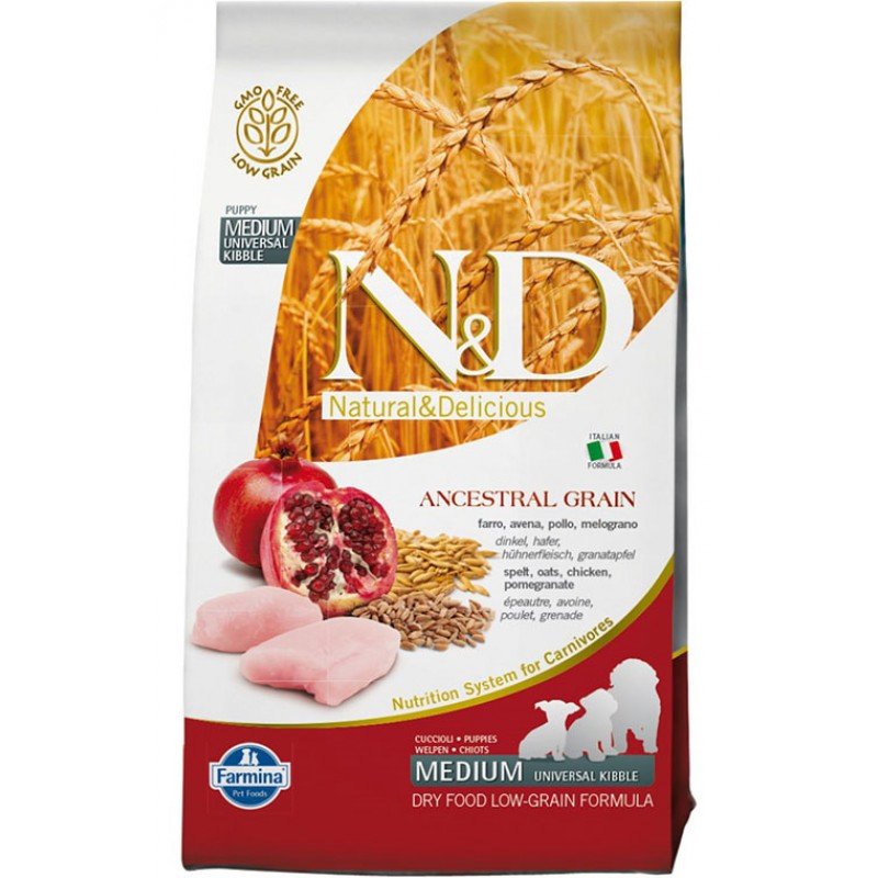 N&D LOW GRAIN ΚΟΤΟΠΟΥΛΟ & ΡΟΔΙ PUPPY MEDIUM & MAXI 12KG ΞΗΡΑ ΤΡΟΦΗ ΣΚΥΛΟΥ N&D LOW GRAIN ΚΟΤΟΠΟΥΛΟ & ΡΟΔΙ PUPPY MEDIUM & MAXI 12KG ΞΗΡΑ ΤΡΟΦΗ ΣΚΥΛΟΥ