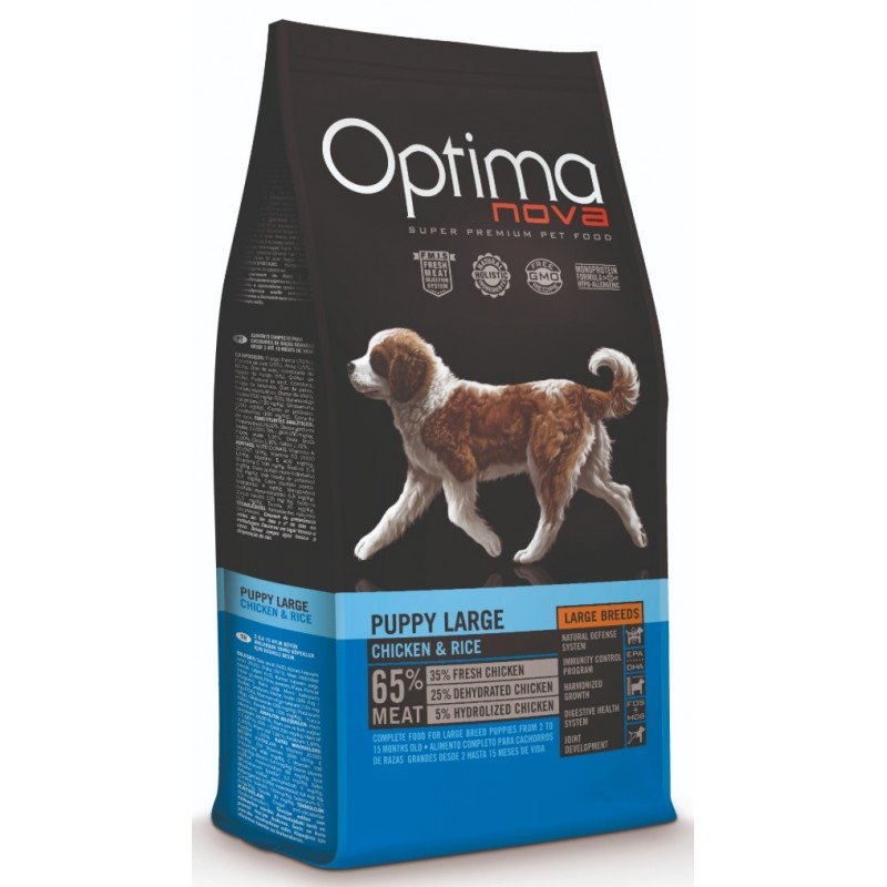 Optimanova Puppy Large Breed Chicken & Rice 12kg ΞΗΡΑ ΤΡΟΦΗ ΣΚΥΛΟΥ Optimanova Puppy Large Breed Chicken & Rice 12kg ΞΗΡΑ ΤΡΟΦΗ ΣΚΥΛΟΥ