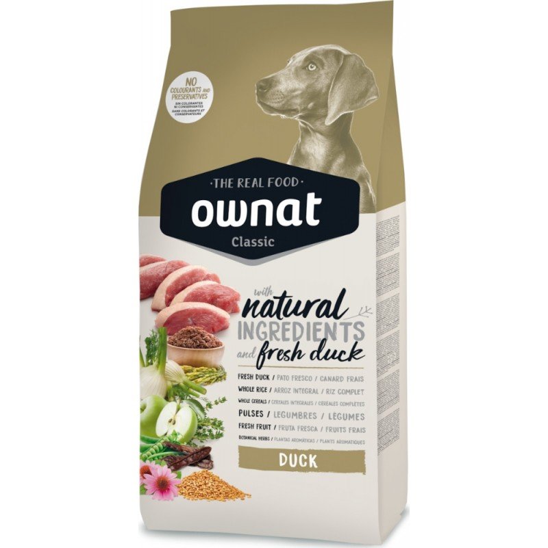 Ownat Classic Dog Duck 15kg ΞΗΡΑ ΤΡΟΦΗ ΣΚΥΛΟΥ Ownat Classic Dog Duck 15kg ΞΗΡΑ ΤΡΟΦΗ ΣΚΥΛΟΥ