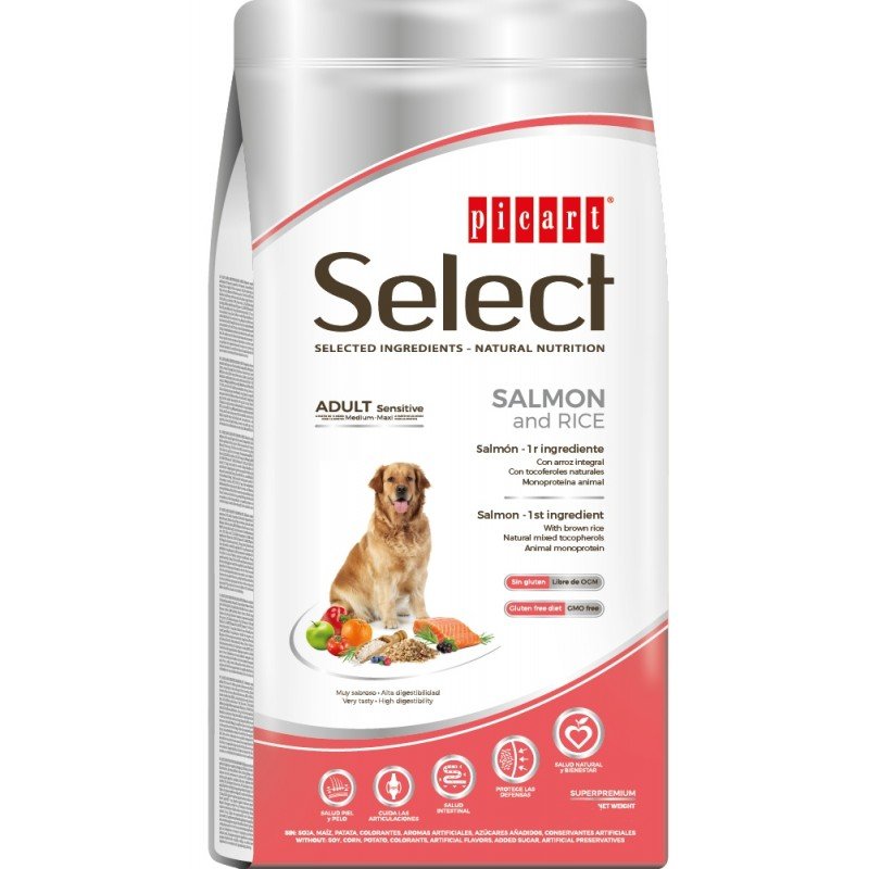 Picart Select Sensitive Salmon & Rice 12kg ΞΗΡΑ ΤΡΟΦΗ ΣΚΥΛΟΥ Picart Select Sensitive Salmon & Rice 12kg ΞΗΡΑ ΤΡΟΦΗ ΣΚΥΛΟΥ