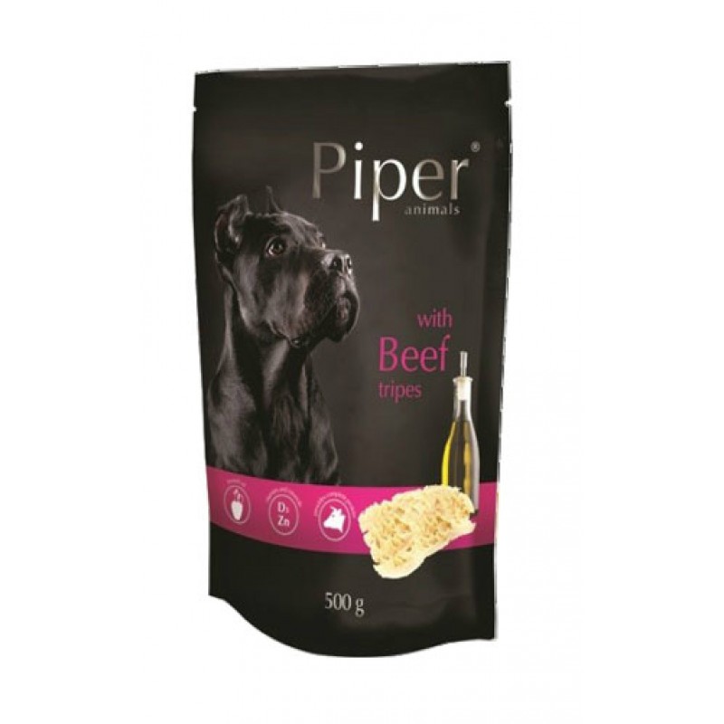 Pouch Σκύλου Piper Beef Tripes 500gr ΣΚΥΛΟΙ Pouch Σκύλου Piper Beef Tripes 500gr ΣΚΥΛΟΙ