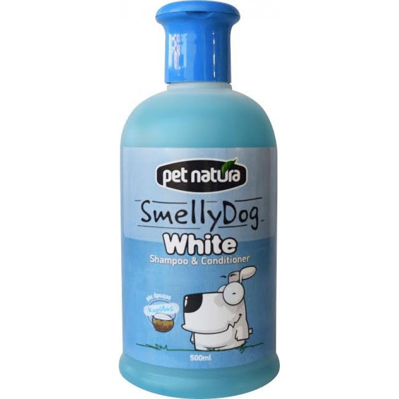 ΣΑΜΠΟΥΑΝ PET NATURA SMELLY DOG WHITE 500ML ΣΑΜΠΟΥΑΝ PET NATURA SMELLY DOG WHITE 500ML
