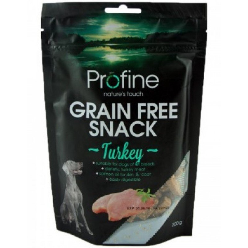 Profine Dog Grain Free Snack 200gr Turkey Profine Dog Grain Free Snack 200gr Turkey