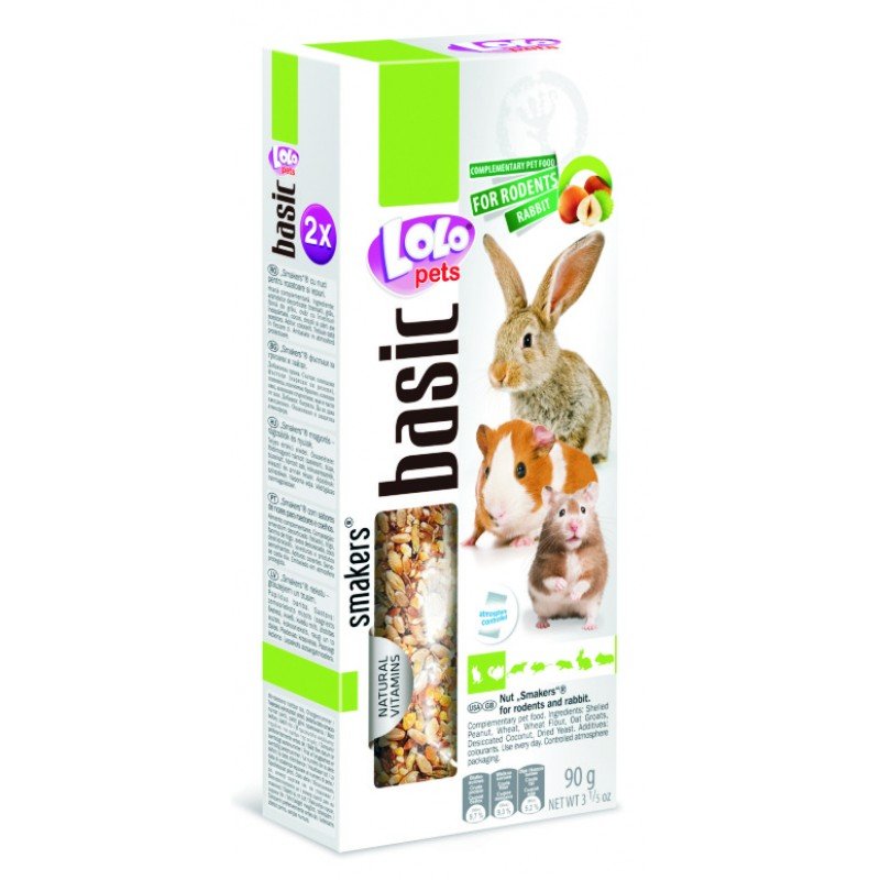 Lolo Rodent Sticks 90gr με Ξηρούς καρπούς ΤΡΟΦΕΣ ΚΟΥΝΕΛΙΩΝ Lolo Rodent Sticks 90gr με Ξηρούς καρπούς ΤΡΟΦΕΣ ΚΟΥΝΕΛΙΩΝ