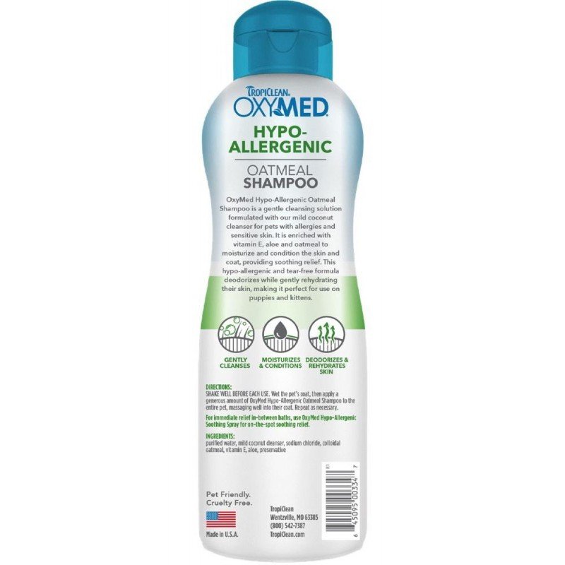 ΣΑΜΠΟΥΑΝ OXYMED HYPO-ALLERGENIC OATMEAL - ΗΠΙΟ, ΚΑΤΑΠΡΑΫΝΤΙΚΟ 592ML ΣΑΜΠΟΥΑΝ OXYMED HYPO-ALLERGENIC OATMEAL - ΗΠΙΟ, ΚΑΤΑΠΡΑΫΝΤΙΚΟ 592ML