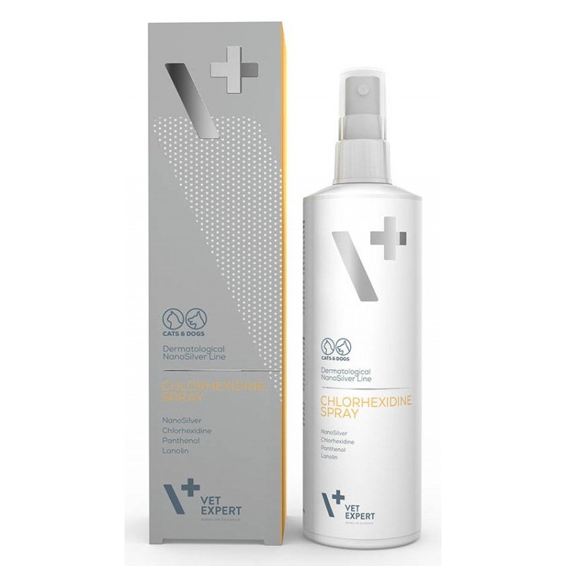 Spray Chlorhexidine 100 ml για πυώδεις δερµατίτιδες Spray Chlorhexidine 100 ml για πυώδεις δερµατίτιδες