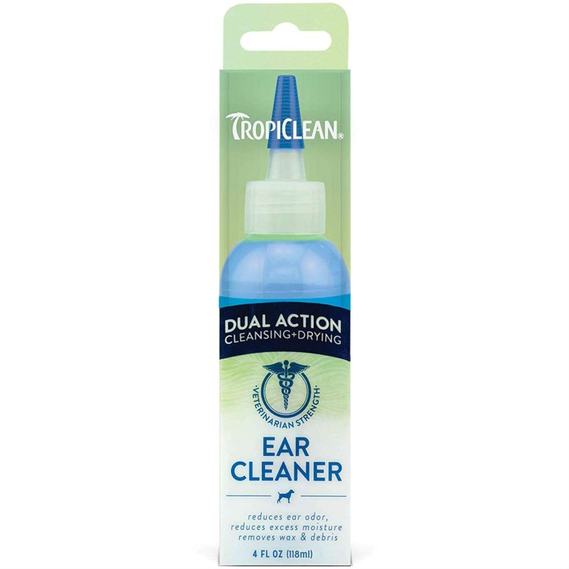 TROPICLEAN EAR CLEANER DUAL ACTION - ΚΑΘΑΡΙΣΤΙΚΟ ΑΥΤΙΩΝ 118ml TROPICLEAN EAR CLEANER DUAL ACTION - ΚΑΘΑΡΙΣΤΙΚΟ ΑΥΤΙΩΝ 118ml