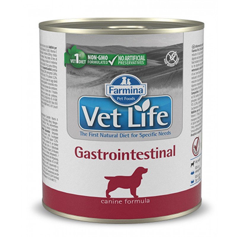 FARMINA VET LIFE GASTROINTESTINAL WET FOOD DOG 300gr ΣΚΥΛΟΙ FARMINA VET LIFE GASTROINTESTINAL WET FOOD DOG 300gr ΣΚΥΛΟΙ
