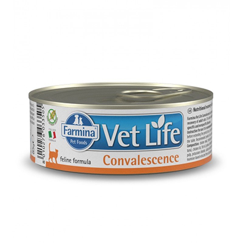 FARMINA VET LIFE CONVALESCENCE WET FOOD CAT 85gr FARMINA VET LIFE CONVALESCENCE WET FOOD CAT 85gr