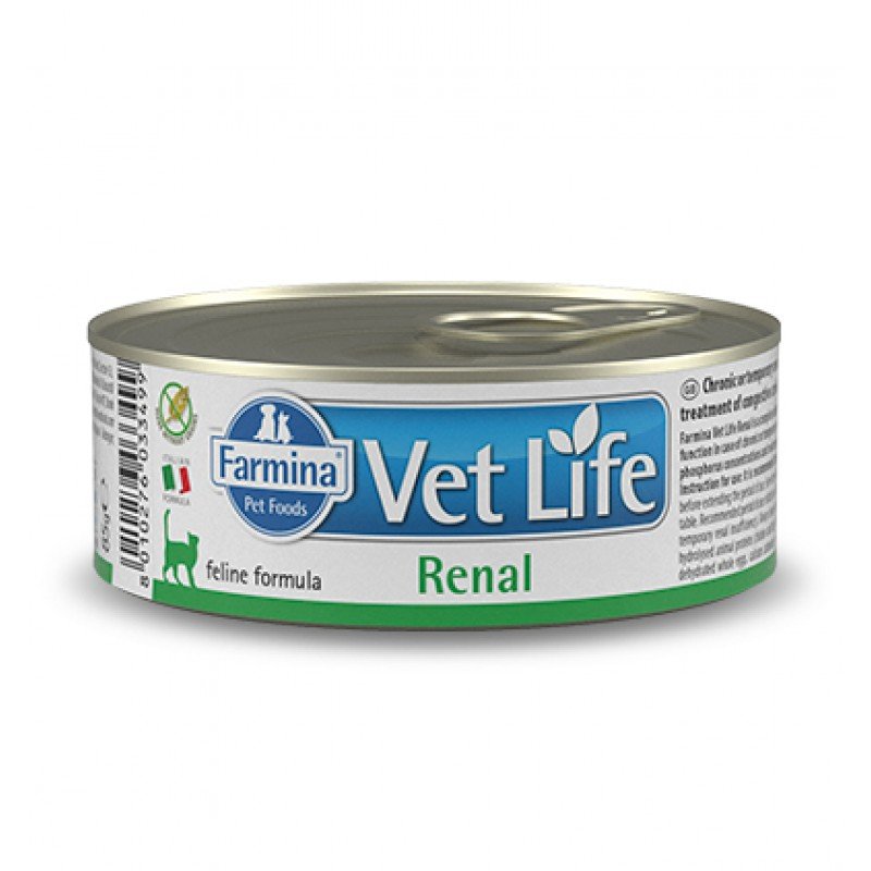 FARMINA VET LIFE RENAL WET FOOD CAT 85gr FARMINA VET LIFE RENAL WET FOOD CAT 85gr