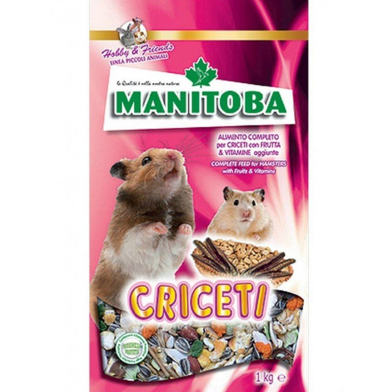 ΤΡΟΦΗ ΓΙΑ ΧΑΜΣΤΕΡ MANITOBA CRICETI 1KG ΤΡΟΦΗ ΓΙΑ ΧΑΜΣΤΕΡ MANITOBA CRICETI 1KG