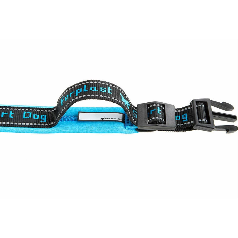 Περιλαίμιο Ferplast Sport Dog 2,5x(37-45)cm Blue ΠΕΡΙΛΑΙΜΙΑ - ΟΔΗΓΟΙ - ΣΑΜΑΡΑΚΙΑ