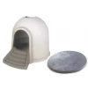 ΣΠΙΤΙ ΣΚΥΛΟΥ M-PETS IGLOO ΤΙΡΚΟΥΑΖ 45,7X60X43cm ΜΕ ΣΤΡΩΜΑΤΑΚΙ ΣΠΙΤΑΚΙΑ ΣΚΥΛΟΥ