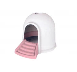 Σπίτι Σκύλου M-pets Igloo Ροζ 45,7x60x43cm με Στρωματάκι Σπίτι Σκύλου M-pets Igloo Ροζ 45,7x60x43cm με Στρωματάκι