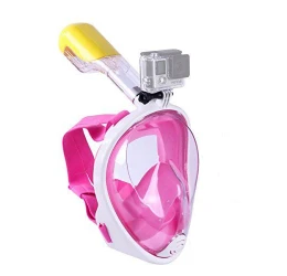 Μάσκα Θαλάσσης Full Face Free Breath Pink Large- Xlarge  Μάσκα Θαλάσσης Full Face Free Breath Pink Large- Xlarge