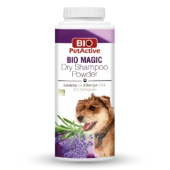 Σαμπουάν Bio Petactive Magic Dog Σκόνη Στεγνού Καθαρισμού με Λεβάντα 150gr Σαμπουάν Bio Petactive Magic Dog Σκόνη Στεγνού Καθαρισμού με Λεβάντα 150gr