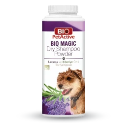 Σαμπουάν Bio Petactive Magic Dog Σκόνη Στεγνού Καθαρισμού με Λεβάντα 150gr