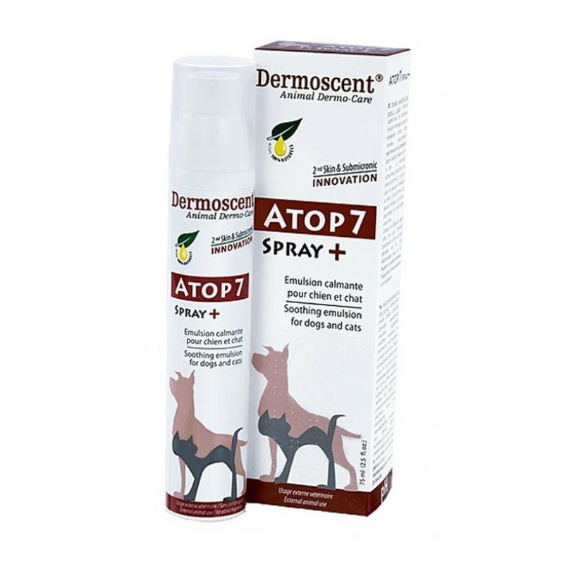 DERMOSCENT ATOP 7 SPRAY 75ml ΘΕΡΑΠΕΥΤΙΚΑ ΣΚΕΥΑΣΜΑΤΑ ΣΚΥΛΟΥ