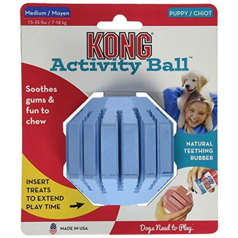 KONG PUPPY ACTIVITY BALL M ( 7-16kg) ΠΑΙΧΝΙΔΙΑ