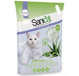 Κρυσταλλική Άμμος Γάτας Sanicat Diamonds Aloe Vera 15lt (7,1kg) Κρυσταλλική Άμμος Γάτας Sanicat Diamonds Aloe Vera 15lt (7,1kg)