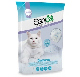 Κρυσταλλική Άμμος Γάτας Sanicat Diamonds Natural 15lt (7,1kg) Κρυσταλλική Άμμος Γάτας Sanicat Diamonds Natural 15lt (7,1kg)