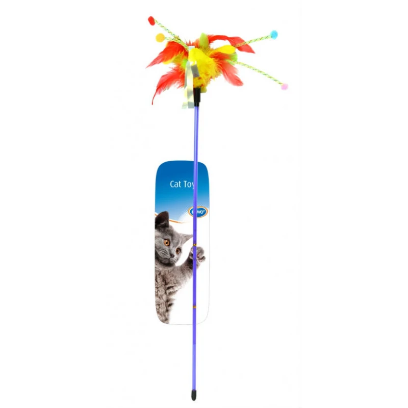 Παιχνίδι Γάτας Καλάμι με Φτερά της Duvo 62x3x2cm ΓΑΤΕΣ