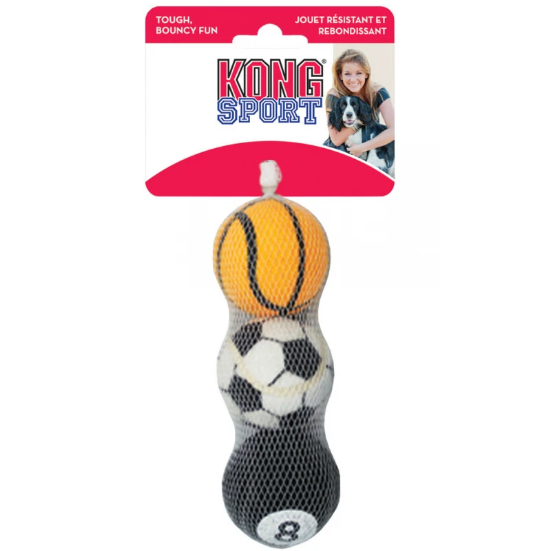 KONG SPORT BALLS MEDIUM ( 3 τμχ ) ΣΚΥΛΟΙ