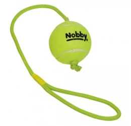 Παιχνίδι Nobby Μπάλα Τένις με Σχοινί L 7,5x70cm Παιχνίδι Nobby Μπάλα Τένις με Σχοινί L 7,5x70cm