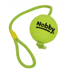Παιχνίδι Nobby Μπάλα Τένις με Σχοινί XL 10x70cm Παιχνίδι Nobby Μπάλα Τένις με Σχοινί XL 10x70cm